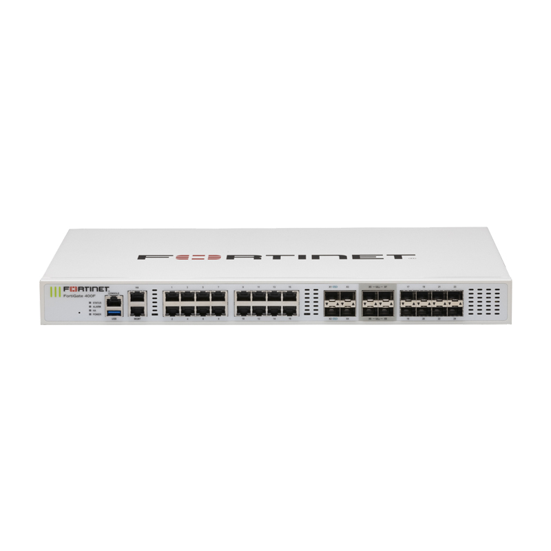Fortinet FortiGate-400F Hardware Plus 5 Year FortiCare Premium And FortiGuard Unified Threat Protection (UTP) - FG-400F-BDL-950-60